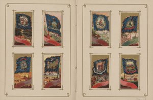 Banderas de todas las naciones y los Estados Unidos de América - Páginas 29 y 30, 1887