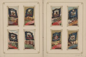 Banderas de Todas las Naciones y los Estados Unidos de América - Páginas 31 y 32, 1887