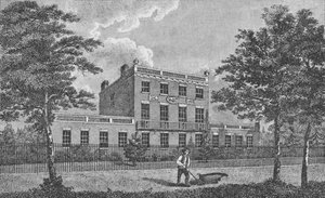 Casa del Dr. Lettsom, Camberwell, c1805, 1912 de George Samuel Elgood