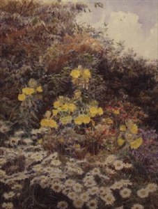 Onagras de la Tarde, Swinford Manor de George Samuel Elgood