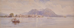Isola dei Pescatori, Lago Mayor de George Samuel Elgood