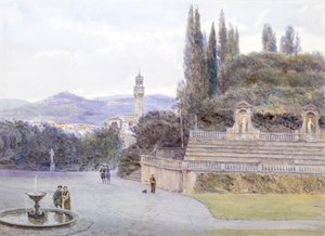 Jardines de Boboli, Palacio Pitti, Florencia