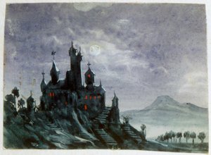 Castillo de Fantasía a la Luz de la Luna I, 1820-1876 de George Sand