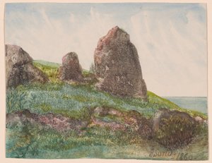 Paisaje con rocas de George Sand