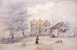 Granja de Morgan, Kentish Town, Londres, 1834 de George Shepheard