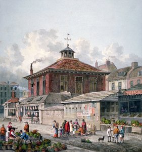 Clare Market, Westminster, Londres, 1815