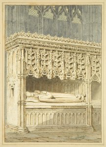 Monumento a Sir Thomas Mede en St Mary Redcliffe de George Shepherd