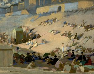 Playa de Brighton, East Sussex de George Sheringham