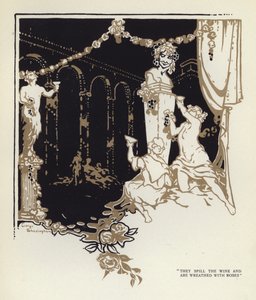Ilustración para El hipócrita feliz de Max Beerbohm