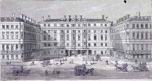 Estación de Euston Square, Londres, c. 1838 de George Sidney Shepherd
