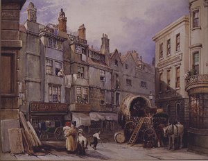 Escena de Calle de Londres de George Sidney Shepherd