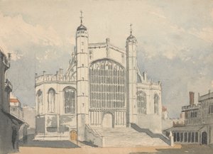 Capilla de San Jorge, Windsor, Berks. de George Sidney Shepherd