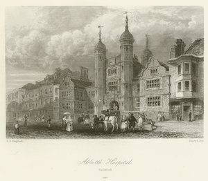 Hospital de Abbotts, Guildford, 1840