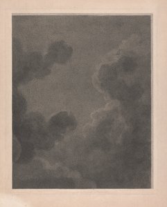 Ventana oeste de la capilla del New College de Oxford, parte de las nubes del belén