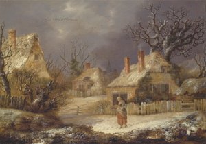 Un paisaje invernal