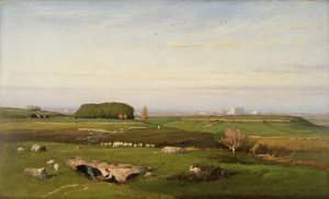 En la Campagna romana de George Snr. Inness