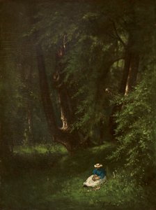 En el bosque de George Snr. Inness