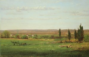 Cerca de Eagleswood de George Snr. Inness