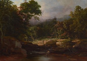 Arroyo en las montañas, c.1850 de George Snr. Inness