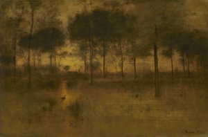 El Hogar de la Garza, 1893 de George Snr. Inness