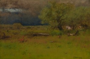 La tormenta que pasa 1892 (Óleo sobre lienzo)