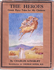Diseño de la sobrecubierta, de Los Héroes publicado por George Allen y Unwin 1929