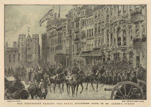 El funeral de la Reina Victoria de George Soper