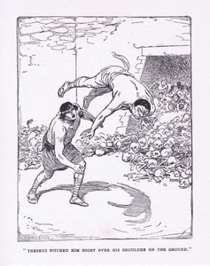 El mar lo lanzó sobre su hombro al suelo, de Los Héroes publicado por George Allen y Unwin 1929 de George Soper