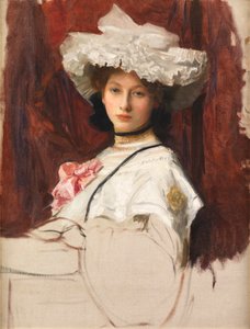 Boceto de retrato de George Spencer Watson