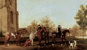 Los cazadores abandonan Southill de George Stubbs