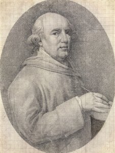 Estudio para un Autorretrato en Esmalte de George Stubbs