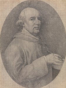 Estudio para el autorretrato esmaltado de George Stubbs