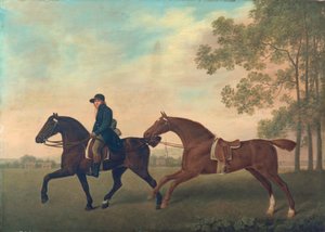 Dos caballos, 1789 de George Stubbs