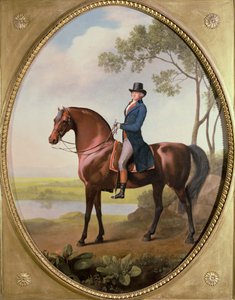 Warren Hastings en su Caballo Árabe de George Stubbs