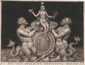 Placa: Sociedad de Caballeros de Spalding de George Vertue