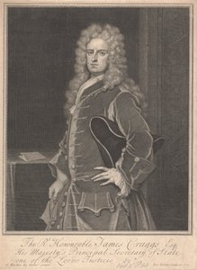 James Craggs, el Joven de George Vertue