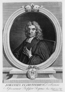 John Flamsteed, astrónomo de George Vertue