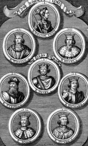 Reyes de Inglaterra de George Vertue