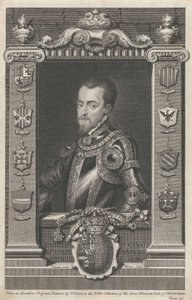 Felipe II, rey de España de George Vertue