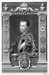Felipe II, Rey de España, siglo XVI, 1735 de George Vertue