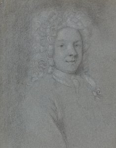 Retrato de John Dixon, mirando a la derecha
