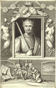 Retrato de Guillermo el Conquistador de George Vertue