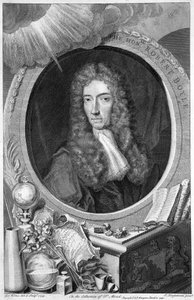 Robert Boyle, químico y físico irlandés del siglo XVII, 1739 de George Vertue