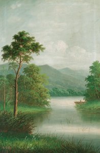 Barco en el río, 1801