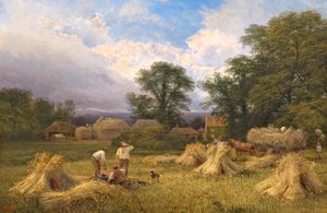 Tiempo de cosecha, 1883 de George Vicat Cole