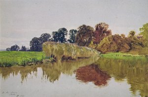 En el Arun, Stoke, Sussex de George Vicat Cole