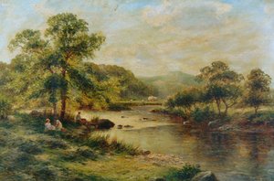 Los valles de Derbyshire de George Vicat Cole