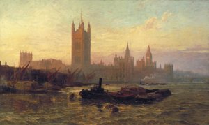 El Palacio de Westminster, 1892