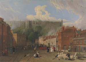 Vista de Thames Street, Windsor de George Vincent