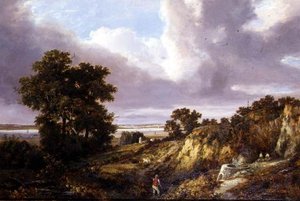 Horno de cal cerca de Gravesend de George Vincent